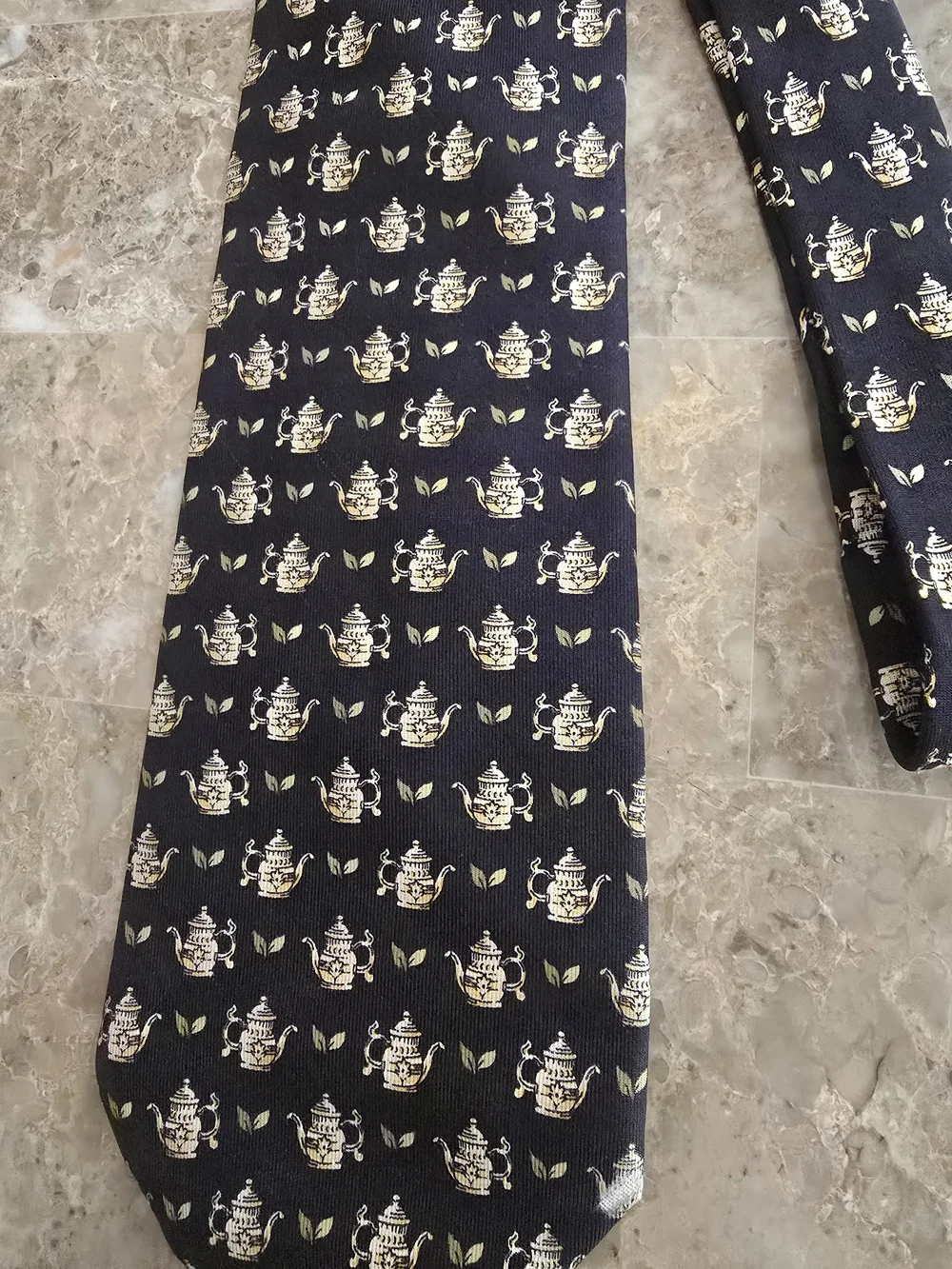 Yves Saint Laurent Ysl Teapot Tie